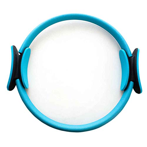 Anel Arco Pilates Yoga Tonificador Flexível Fitness Treino AZUL