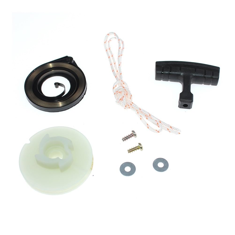 Polea De Cuerda De Arranque Manual para Motosierras 50, 50, 51, 55 para 55 (Números De Pieza: 503151801, 503608803 para 501761001).