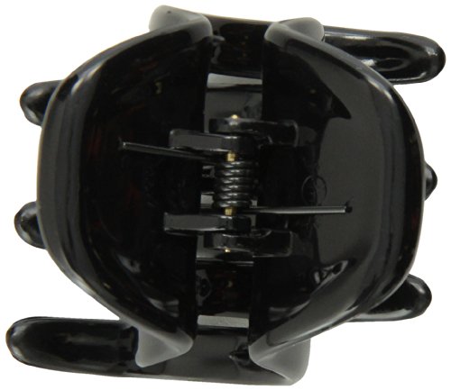 Caravan Hair In Place With This X Large Black Ponytail Holder Unisex Hair Claw Closes With A Solid Spring Too #TOP1