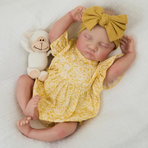 FOCKOF 17 Inch Realistic Reborn Baby Dolls Girl,Real Life Newborn Baby Dolls by FOCKOF - Used condition - Image 5