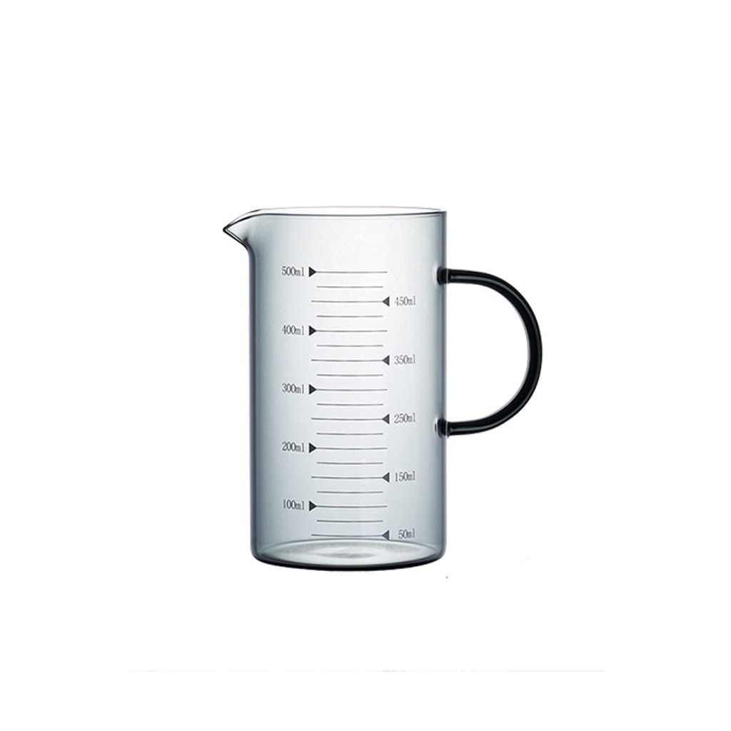 Tasse à mesurer XMING 500ml en verre gris pour en finir avec les dosages ratés