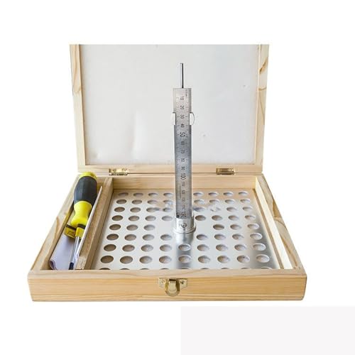 Calibrador para Grosor de Placa de Lana Mineral 0-140mm miniatura 1