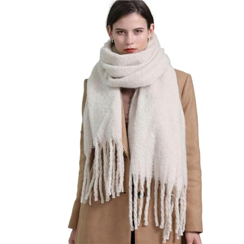 Sciarpa Donna Sciarpa Lunga Lunga Addensata per Le Donne Cashmere