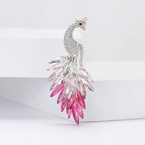Image of Rhinestone /Enamel Animals Brooch and Pin for Women Elegant Animals Brooches Dress Accessories Birthday Gifts for Mom Wife