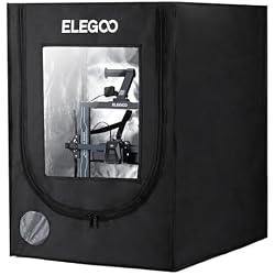 غلاف الطابعة ثلاثية الأبعاد ELEGOO ، مقاوم للحريق ومقاوم للغبار ثلاثي الأبعاد خيمة درجة حرارة ثابتة لـ Neptune 3 Pro / Neptune 4 / Neptune 4 Pro / Ender 3 / Ender 3 V2 / Ender 3 S1 / Kobra 2