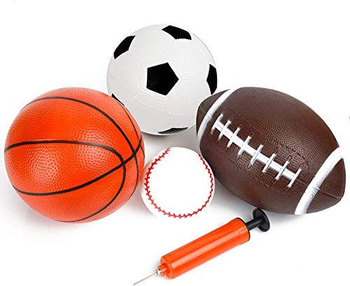 Sports Balls Set With 6