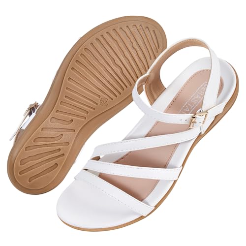 Flat Sandals for Women Dressy - Comfortable Walking Summer Womens Sandal2