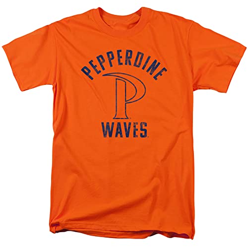 Pepperdine University Official Waves Logo Unisex Adult T Shirt,Pepperdine University, Large