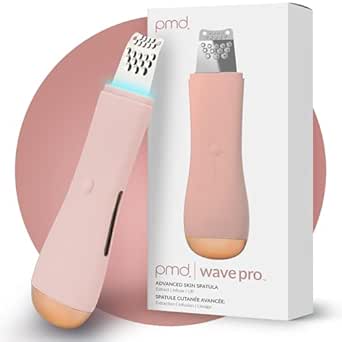 PMD Wave Pro - Professional-Grade Advanced Skin Spatula - Extract, Infuse, & Lift - SonicGlow Vibration and E-Wave Technology - Clear Pores, Blackheads, & Whiteheads