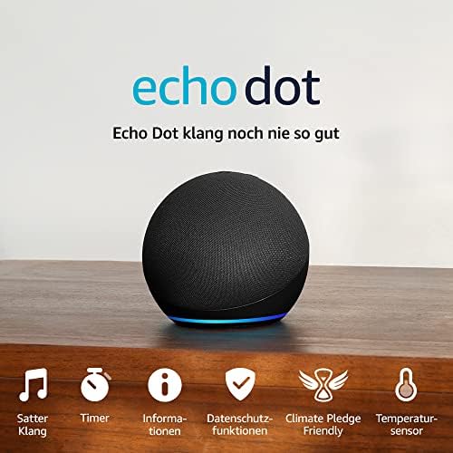 Certified and Refurbished Echo Dot (5th Generation, 2022) | Smart Bluetooth Speaker with Alexa | Anthracite - View 4