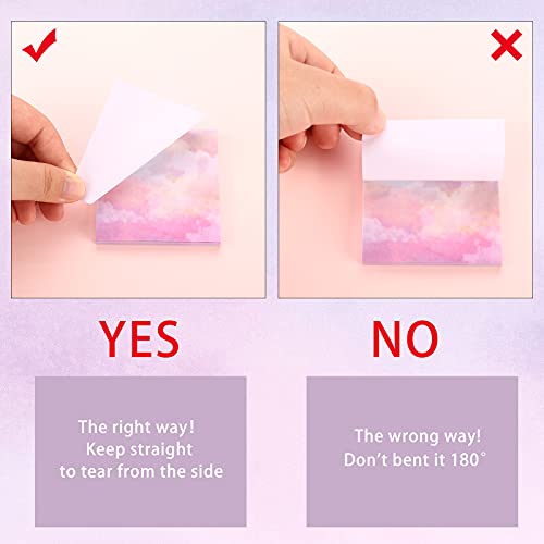 Blocs de notes adhésives aquarelle ciel étoilé 720 feuilles