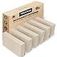 ARNAPURA Pack 6 Schamottsteine 22 x 11 x 3 cm | Hergestellt aus Feuerfester Tonerde | Schamotteplatten Perfekte Feuerziegel für Kamine, Öfen und Grills