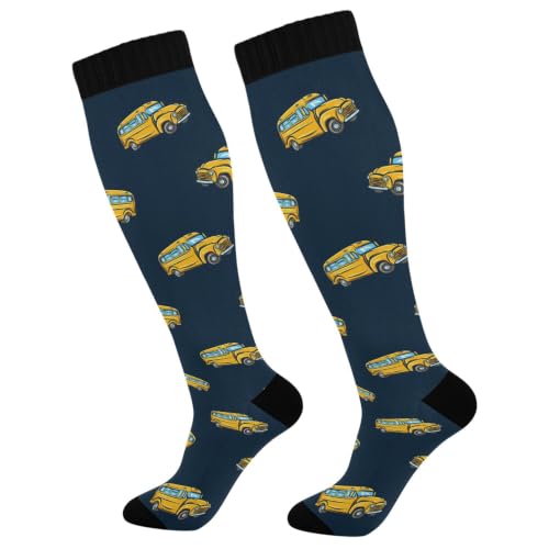 Image of Fisyme Socks for Women Men Warm Comfort Athletic Crew Running Hiking Cycling Compression Socks