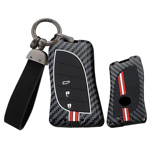Coque de clé de voiture compatible avec Lexus ES300h UX200 3 boutons
