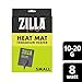 Zilla Heat Mat, Terrarium Heater for Reptiles, Snakes (Ball Pythons, Corn Snakes), Leopard Geckos, Tortoises, Amphibians and Arachnids, Small, Fits 10-20 Gallon, 8 Watt
