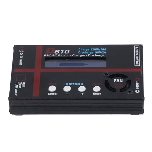 Cargador RC 120W Walfront para recuperar y equilibrar baterías inteligentes 1-6S 3