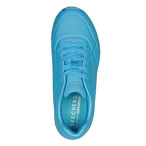 Skechers 310525L Kids Girls Street Uno Gen1-Neon Glow Sneaker thumb #4