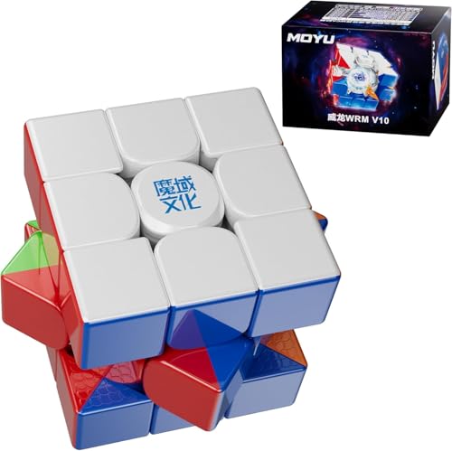 Moyu WeiLong WRM V10 ���� 3x3x3 ���Z�p�L���[�u �������ڐ��p�^�[�� 8���e������ ����� �X�e�b�J�[���X ���������Ҍ��� �����ŃX���[�Y3x3�L���[�u �v���I��WCA������ �}�O�l�b�g�� �X�^���_�[�h�Œ����c�[���t��