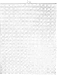 Darcie 10.5 x 13.5-Inch 7 Plastic Canvas Count, Pack of 12, Clear