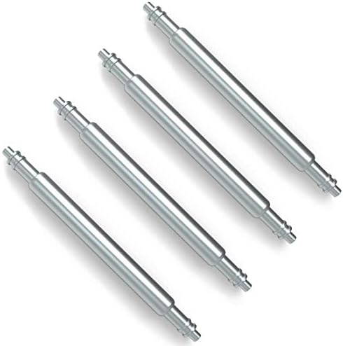 Wellfit Watch Pins, Heavy Duty Spring Bar, 4 Pack Stainless Steel Watch Band Pins, 1.8mm Diameter
