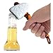 Bibykivn Décapsuleur Bière Opener pour Hommes, Ouvre-bouteille personnalisé pour bière et Boisson, Ouvre porte marteau Primitive Stone pour bar, fête, amateurs bière, cadeau d'anniversaire