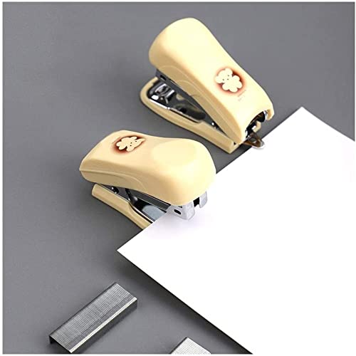 Znula Desk Staplers Mini Stapler Portable Staple Student Supplies Desktop Accessories Manual Staplers Durable And Practical Manual Punches #TOP2