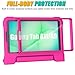 Samsung Galaxy Tab A11/A9 Case Kids 8.7 inch 2025/2023, TrendGate Lightweight Shockproof Samsung A11/A9 Tablet Case Built-in Screen Protector and Handle Stand for Galaxy Tab A11/A9/A7 Lite 8.7" - Pink