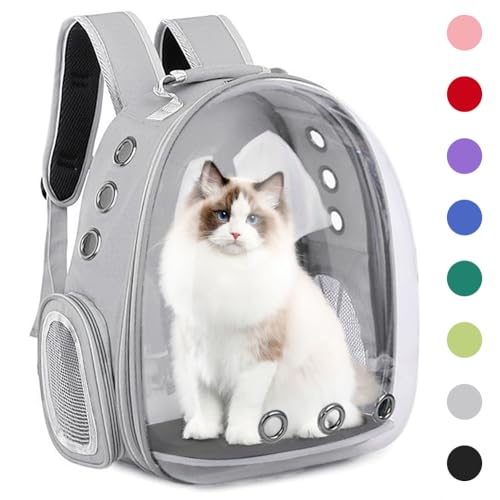 Pet Backpack Carrier,Bubble Backpack Cat Carrier,Pets and Small Dogs,Space Capsule