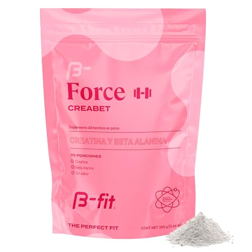 Catálogo de Cerafit fusion los 5 más buscados. 43 B-FIT B Creabet - Creatina Monohidratada Pura en Polvo - 300-500 gr - Pre Entreno Ideal Pre Workout - Creatina Sin Sabor - Suplemento Deportivo (300 gr)