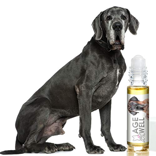 Image of The Blissful Dog Great Dane Age Well Dog Aromatherapy Roll-On Bottle for Your Dog's Peaceful Ageing