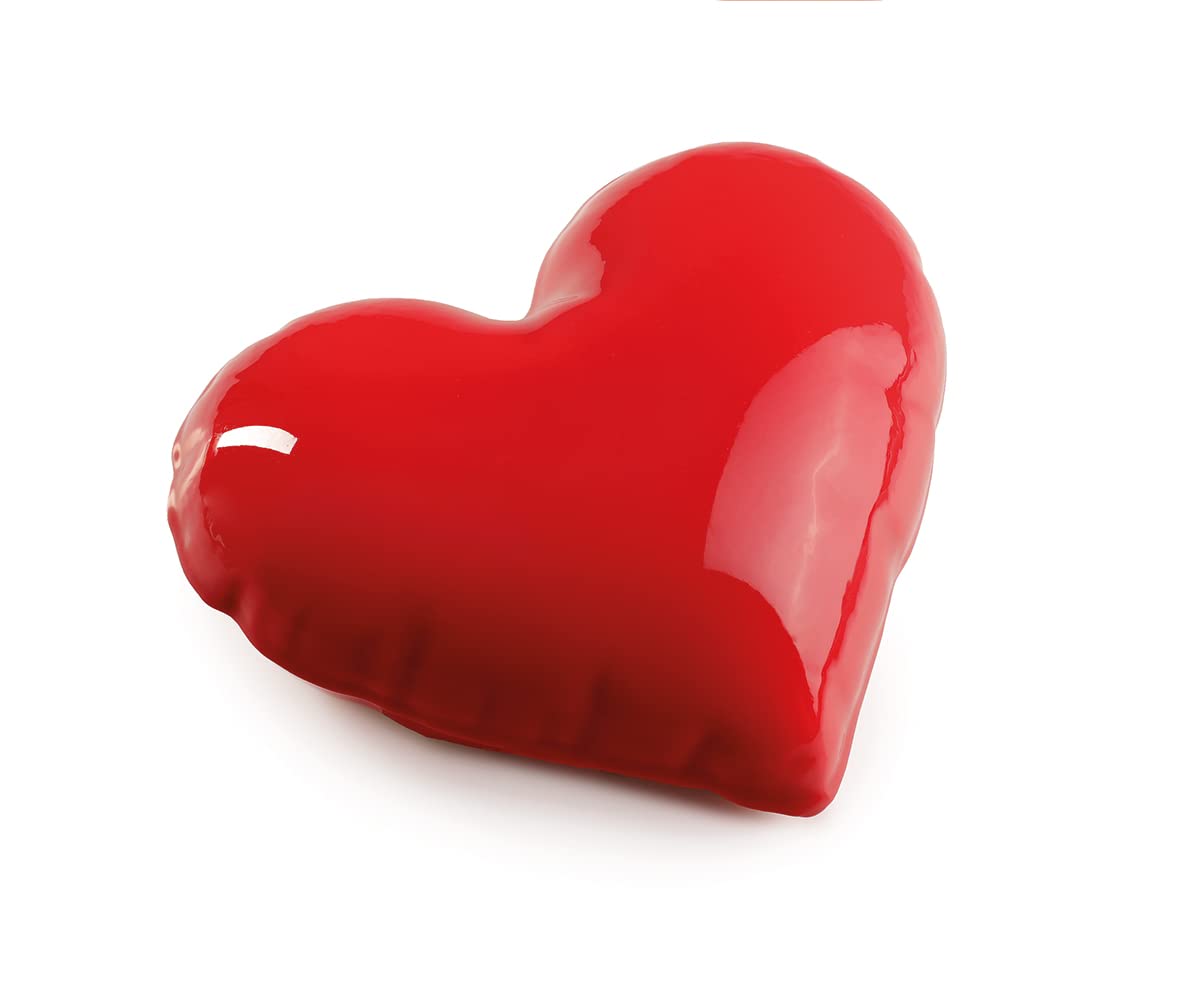 DINARA KASKO Mini-Herzen Backform 4-teilig - 3D Silikonform Für Kuchen & Mousse