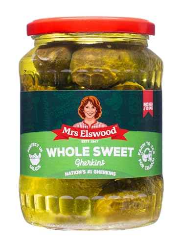 Mrs Elswood Whole Sweet Cucumbers 670 g