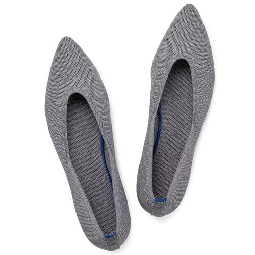 Image of Frank Mully Womens Pointed Toe Flats Knit Dress Shoes Comfort Women Shoes Softable