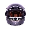 Royal Enfield RF1 FF Meteor Full Face Helmet | Certification: ISI & DOT | Added Safety: High Strength 3 Piece EPS | Outer Shell: High Impact Grade ABS | 4 Metal Mesh Intake Vents | Black XL