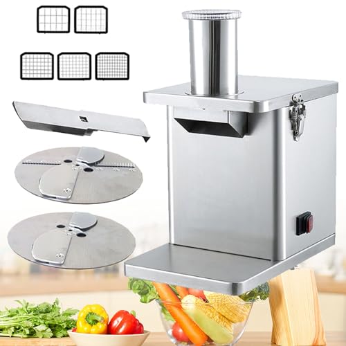 Cortadora eléctrica comercial para vegetales 250W