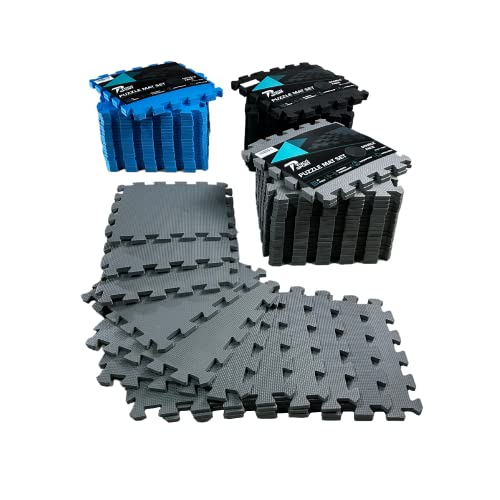 👉 SCHIUMA EVA NON TOSSICA🧽 : Tuco sport non lascia mai al caso i suoi materiali di produzione. Il tappetino è realizzato con la migliore schiuma EVA presente sul mercato.Questo materiale renderà il tappetino impermeabile, facilmente lavabile e sicuro. Ogni set è dotato di 21 pezzi con rispettivi bordi per creare la forma che più si addice alla tua stanza.