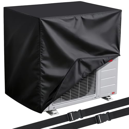 Ninonly Air Conditioner Cover for Outside Units 30' x 30' x 32', 600D Waterproof Windproof Oxford Fabric Outdoor AC Cover for Winter, AC Parts & Accessories