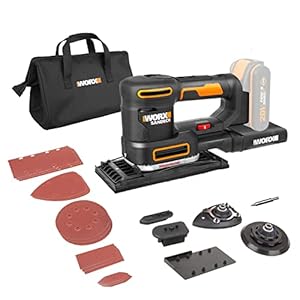 WORX WX820 multifunctionele slijper, 5-in-1