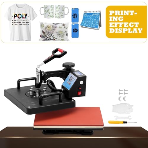 Heat Press Machine 29x38cm para transferencia térmica miniatura 6