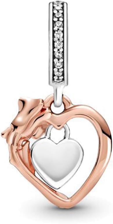 Mom Family Charms Bead for Bracelets and Necklaces Jewelry Charm for Women Valentine Mother's Day - Image 5