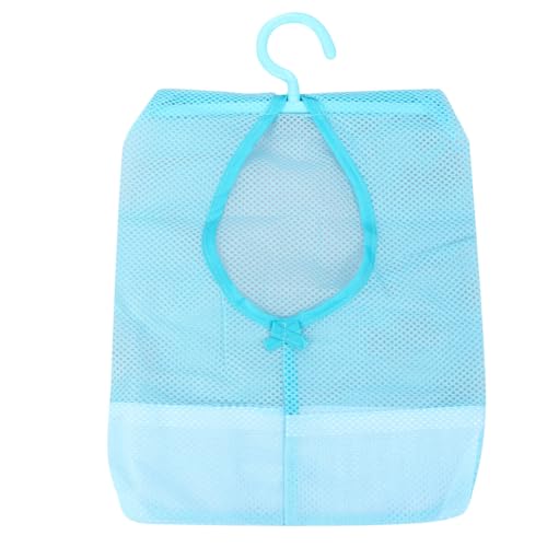 HOMOBABE 3個 多機能ネットバッグ点 グリーン ブルー ピンク 高密メッシュ素材通気性 大容量収納 枕や衣類おもちゃの乾燥用ハンギング収