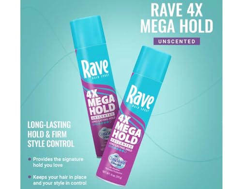 Rave Hs 4x Mega Unscnted Size 11z Rave Hs 4x Mega Unscnted miniatura 5