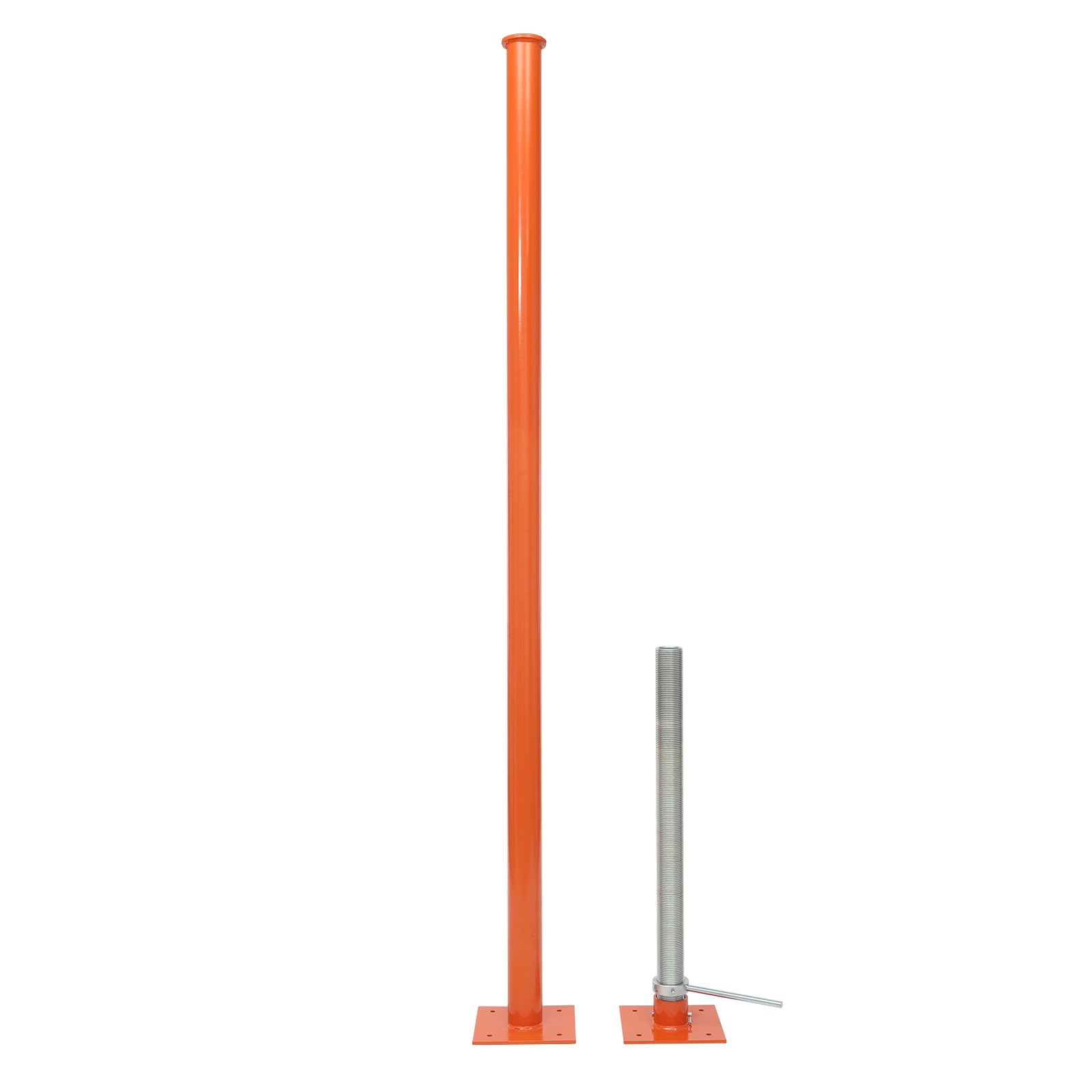 Height Adjustable Jack Post, Heavy-Duty Adjustable Support Jack Post, 85-109 Inches, 5000 lbs Load Capacity, Carbon Steel Construction for Floor Slabs, Decks, and Staircases