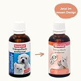 BEAPHAR - Sensitiv Tränenfleckentferner Für Hunde Und Katzen - Entfernt Sanft Hartnäckige Tränenflecken - Mit MSM (MethylSulfonylMethan) - Besonders Mild Und Reizarm - Ohne Alkohol - 50 ml