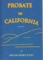 Probate in California 0965948331 Book Cover