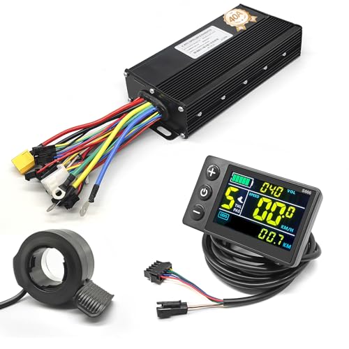 JOCHEN Ebike Brushless Controller 40A with CS866 Throttle