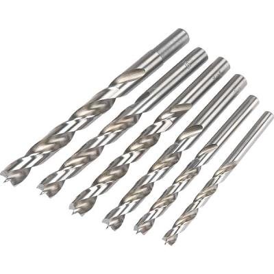 Peachtree Woodworking 6-Piece Pen Maker’s Drill Bit Set – Precision Ground High Speed Steel, Long‑Lasting Sharpness, Smooth Deep Flutes - 7mm, 10mm, 11mm, 27/64 inch, 3/8 inch and Letter O