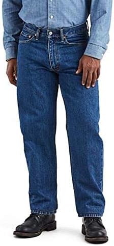 Levi's Men's 550 Relaxed Fit Jeans, Dark Stonewash, 36W x 32L