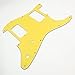 Charvel SO CAL Style Replacment Guitar Pickguard,3ply Yellow