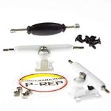 P-REP 34mm Solid V1 TrucksAMZ - White